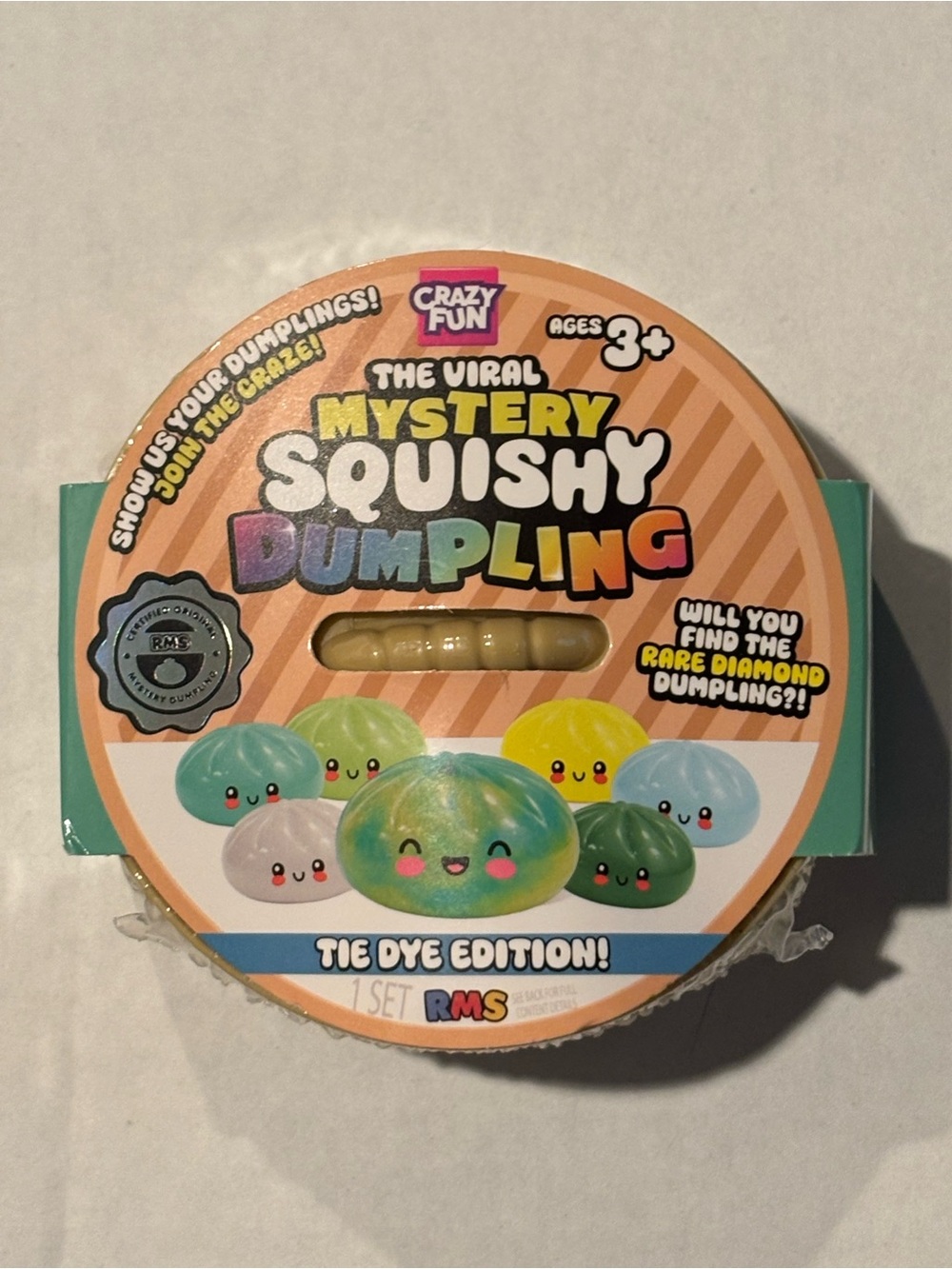 RMS Mystery Squishy Dumpling Tie Dye Edition